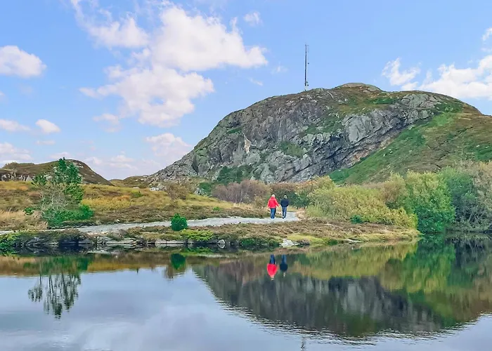 公寓 Lovely In With Wifi Myklebost (Vanylven)